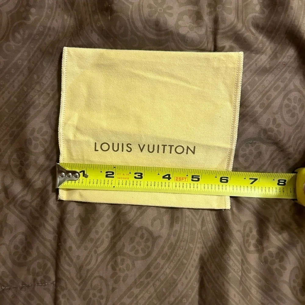 Lv dust bag wallet size
